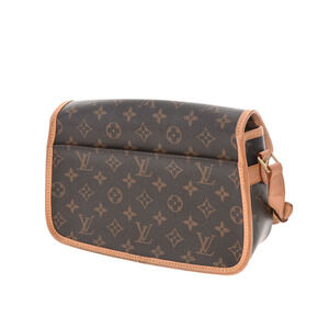 Louis Vuitton Bag Canvas Monogram Brown Sologne Shoulder